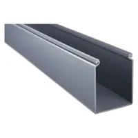 Wiring Duct for Hinged Covers: 3 in Nom Wd, 4 in Nom Ht, Lead-Free PVC, 72 in Lg, Gray (MPN HS3X4LG6NM)