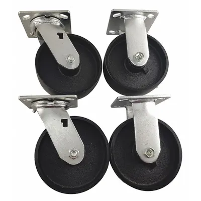 OEM Plate Casters: Rigid/Swivel - Plate Caster Kits
