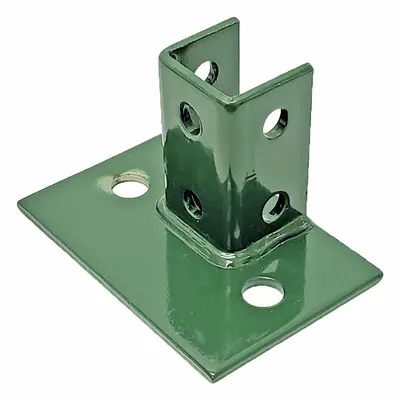 VAST V62SQGN Post Base for Single Channel - Post Bases for Single Channels