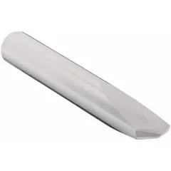 Solid carbide spade drill bit with a 9/32" diameter and 118° point angle. Designed for drilling precise holes in hard materials such as metal, wood, and composites in industrial machining applications.