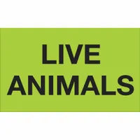 Label,Live Animals,3x5": 500 PK (MPN DL3411)