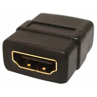 MONOPRICE HDMI Adapter: (1) HDMI Female x (1) HDMI Female Adapter, Black (MPN 2781)