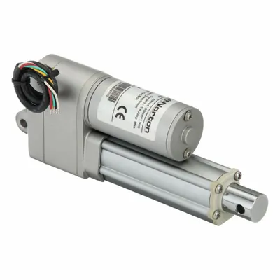 DUFF-NORTON Linear Actuator: LT, 112 lbf Rated Load, 2 in Stroke, 24V DC - Duff-Norton Linear Actuators