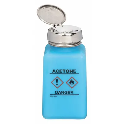 MENDA Dropper Bottle: HDPE, 177.4 mL, 6 fl oz, Acetone, Closure Included, Dropper - HDPE Dispensing Bottles