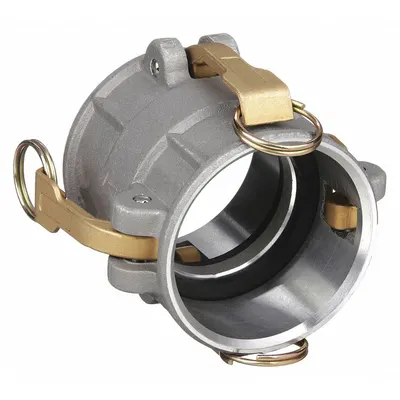 DIXON VALVE & COUPLING Cam and Groove Coupling: 3 in Coupling Size, 3 in -8 Thread Size, 4 5/8 in Overall Lg - Type DD Aluminum Cam & Groove Fittings