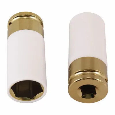 AMERICAN FORGE & FOUNDRY Automotive Sockets: 1/2 in Drive Size, SAE, 1 in Socket Size - Non-Marring Drive Sockets