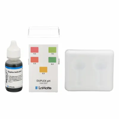 LAMOTTE Soil pH Test Kit: +/-0.5, Instructions/Reagents - Soil Testing Kits
