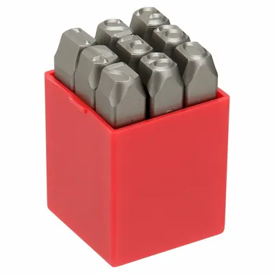 OEM Hand Stamp Kit: 0 thru 9 (6 doubles as 9) - Sharp-Face Hand Stamps