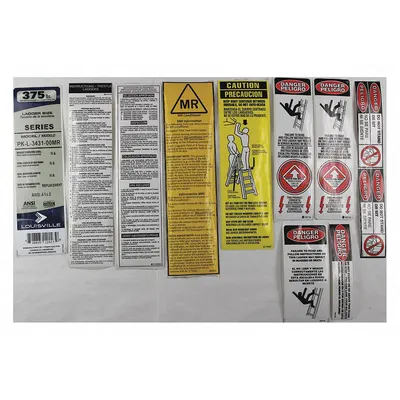 LOUISVILLE Label Kit: For L-3431-06MR/L-3431-08MR - Material Handling Parts