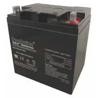 APPROVED VENDOR Sealed Lead Acid Battery: 12V DC, 28 Ah Capacity, 7.12 in Ht, 4.96 in Wd, 6.61 in Dp