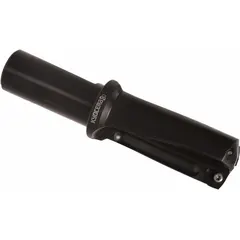 Indexable drill bit for general drilling applications in metalworking and machining. Designed for use with compatible inserts, it provides replaceable cutting edges for efficient hole-making across a range of materials.
