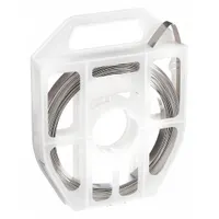 Stainless Steel Band: 0.03 in Strapping Thick, 1,200 lb Break Strength, 50 ft Strapping Lg, Gray (MPN GRC404)