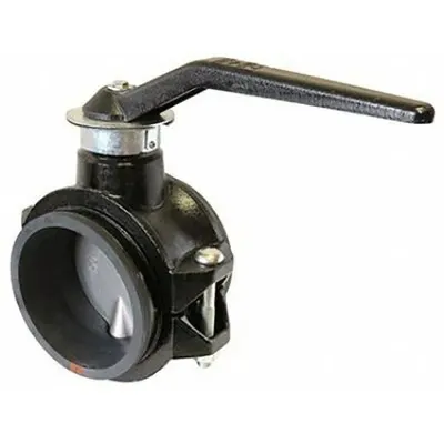 GRUVLOK 3 in Ductile Iron Ball Valve, Gruvlok x Gruvlok, Locking Lever Handle - Ductile Iron Ball Valves