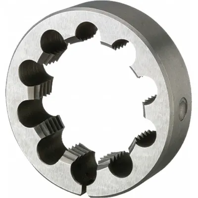 OEM Round Threading Die: 1/2"-28 UNEF - Solid Round Threading Dies