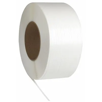 OEM Plastic Strapping: 3/8 in Strapping Wd - Machine-Grade Polypropylene Strapping