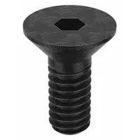 Socket Flat Head Screw: #5-40 Thread Size, 1/4 in Lg, Flat, Black Oxide, Alloy Steel, 100 PK (MPN 5C25KFC)