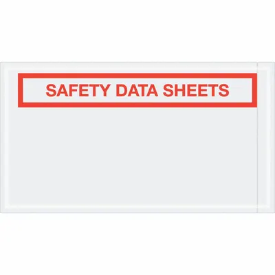OEM APPROVED VENDOR SDS Packing List Envelopes