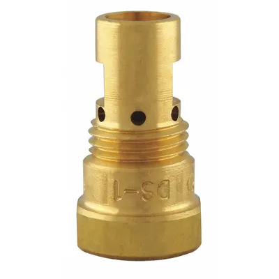 BERNARD Gas Diffuser: Centerfire, For BTB, Clean Air, Dura-Flux, FILTAIR - Gas Diffusers for Bernard, Miller & Hobart MIG Guns