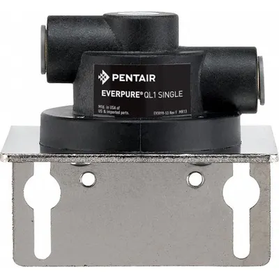 EVERPURE EV925617-75 Quick-Connect Water Filter Head - Appliance Water Filter Heads