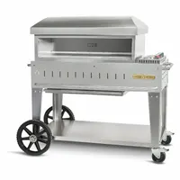 Natural Gas Grill: Natural Gas, 3 Burners, 42,500 BtuH Heating Capacity, 53 in Overall Ht, 342 lb Wt (MPN CV-PZ-36-MB-NG)