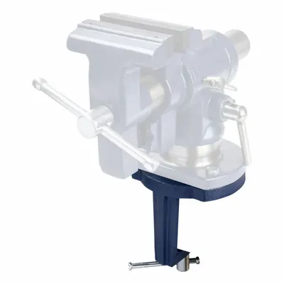 PALMGREN Table Clamp: 6 in Overall Lg, 5 19/64 in Overall Wd, Cast iron - Attachments for Multi-Angle Precision Vises