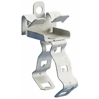 Beam Clip with Conduit & Pipe Hanger, Hammer-On: 1/2 in_3/4 in Trade Size, Gray (MPN 812M912)