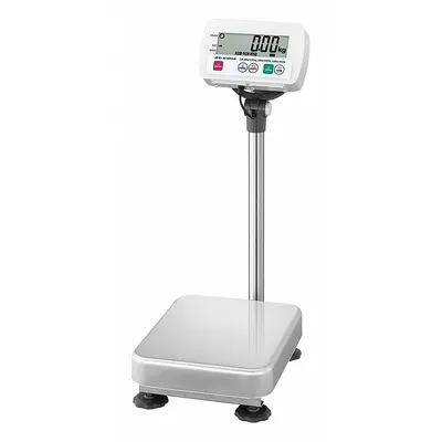 A&D WEIGHING Washdown Platform Scale: 15 in Weighing Surface Dp, 11 3/4 in Weighing Surface Wd - Food Scales