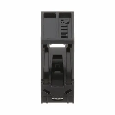 PANDUIT Rail Mount Adapter: Black, Mini-Com - DIN Rail Mount Adapters