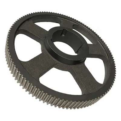 OEM Timing Belt Pulley: Modified Curvilinear - GT Section Taper Lock Bushed Timing Pulleys