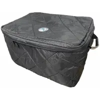 Insulated Shipping Container: 22 in x 15 in x 15 in, 0.25 in Insert Wall Thick, Styrofoam, Black (MPN IC-15F)