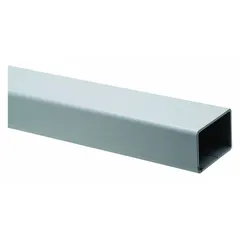 This keyed removable mullion divides a wide door opening into two narrower openings, allowing each door to operate independently. It can be removed with a key to create a full-width opening for moving large items. Measures 84 inches high by 3 inches wide.