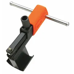 This internal thread repair tool is designed to restore damaged threads in sizes from 3 1/4" to 3 3/4". It is commonly used in maintenance of industrial equipment, including machining and power transmission components. The tool comes with a storage case for protection and organization.