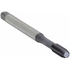 Thread-forming tap for creating internal threads in steel and stainless steel by material displacement. Features M6x1 metric thread, D8 shank diameter, and modified bottoming chamfer. Suitable for high-strength applications in general manufacturing.