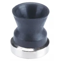 SMC Vacuum Pad: Deep, w/o Adapter, 10 mm Pad Dia, NBR, Black, 50A, 15 mm Pad Ht (MPN ZP10DN)