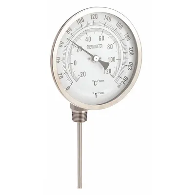 OEM APPROVED VENDOR Side- & Bottom-Mount Fixed-Angle Thread-Mount - Side- & Bottom-Mount Fixed-Angle Thread-Mount Dial Thermometers