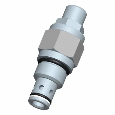 BUCHER HYDRAULICS Cartridge Valve: Screw-In, Screwdriver Adjustment, C10-20 Valve Cavity Size - Pressure Control Cartridge Valves