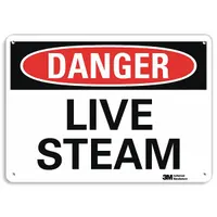 Danger Sign: Aluminum, Mounting Holes Sign Mounting, 10 in x 14 in Nominal Sign Size, 0.04 in Thick (MPN U3-1756-NA_14x10)