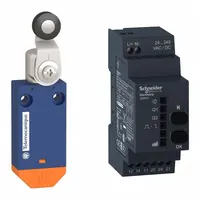 TELEMECANIQUE SENSORS Wireless Limit Switch: Roller Lever, XCMW, XCMWD15, Plastic