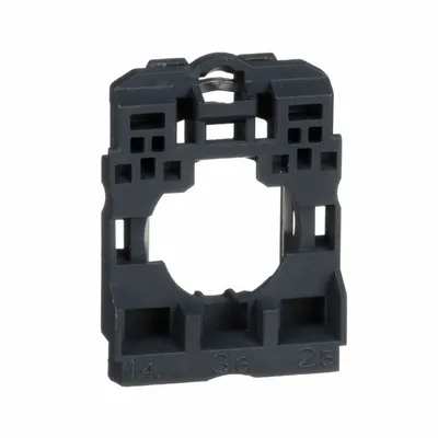 SCHNEIDER ELECTRIC Mounting Base: 22 mm Panel Mounting Size - Mounting Adapters, Bases, Collars & Seals
