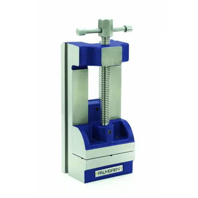 PALMGREN Machine Vise: 4 in Jaw Face Wd, 4 in Max Jaw Opening, 2 in Throat Dp - 3-Way Drill Press Vises