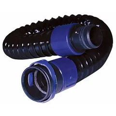 The 3M BT-20S is a breathing tube for use with TR-300 Series powered air-purifying respirators and Versaflo air sources. It connects the air source to the respirator, forming a secure airflow path. Suitable for industrial environments requiring respiratory protection.