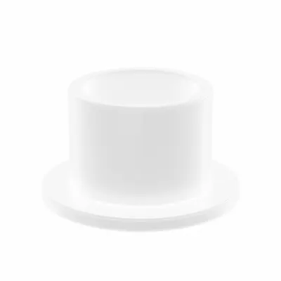 OILITE Flanged Sleeve Bearing: Acetal, 1/2 in Bore, 5/8 in OD, 1/2 in Overall Lg - Wet-Environment Plastic Flanged Sleeve Bearings