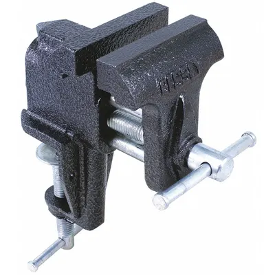 BESSEY Clamp on Vise: Std Duty, Uncovered, 3 in Jaw Face Wd, 3 in Max Jaw Opening - Portable Vises