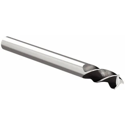 WIDIA HANITA Square End Mill: Carbide, 3 Flute, 5/16" Mill Dia, 5/8" LOC - Fast-Cutting Carbide Square End Mills for Aluminum