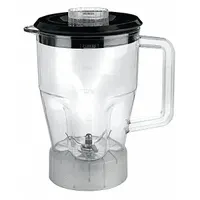 WARING COMMERCIAL Blender Container with Lid and Blade: 64 oz Container Capacity, Black/Clear (MPN CAC59)