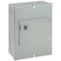 Load Center: 100 A Amps, 120/240V AC, 8 Spaces, 10kA, 8 Max. No. of Tandem Breakers, Surface Cover (MPN QO816L100DS)