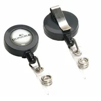 Badge Holder: Strap, Horizontal/Vertical, 3 5/16 in Overall Ht, 3 5/16 in Overall Wd, Plastic, 10 PK (MPN 815258)