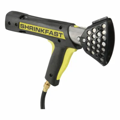 SHRINKFAST Shrink Gun (MPN MP-136SG). Key specifications — attr1257126: No; attr1257132: SHRINKFAST. - Pistol-Grip Heat Guns for Polyethylene Shrink Wrap