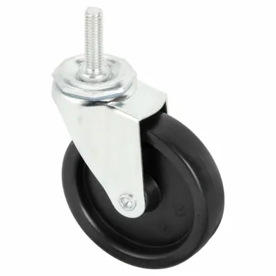OEM Stem Caster: Swivel - Standard Threaded Stem Casters