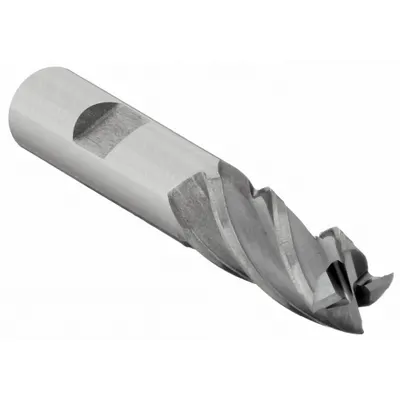 OSG Square End Mill: High Speed Steel, TiCN Coated, 4 Flute, 31/32" Mill Dia - General Purpose High-Speed Steel Square End Mills